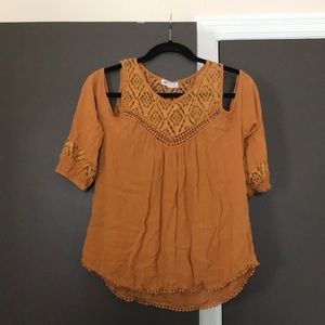 Off the shoulder shirt